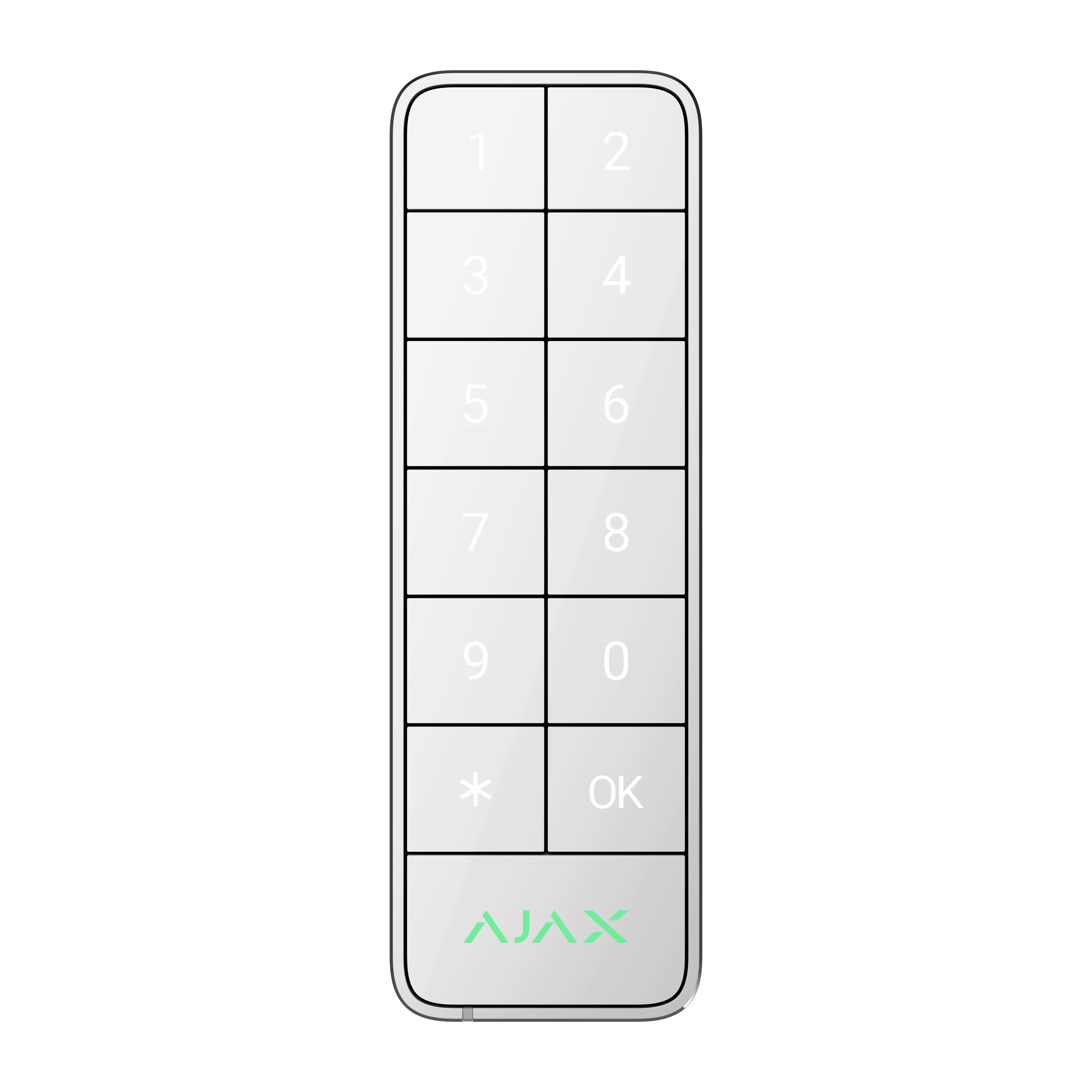 AJAX SUPERIOR FIBRA KeyPad Outdoor Fibra White