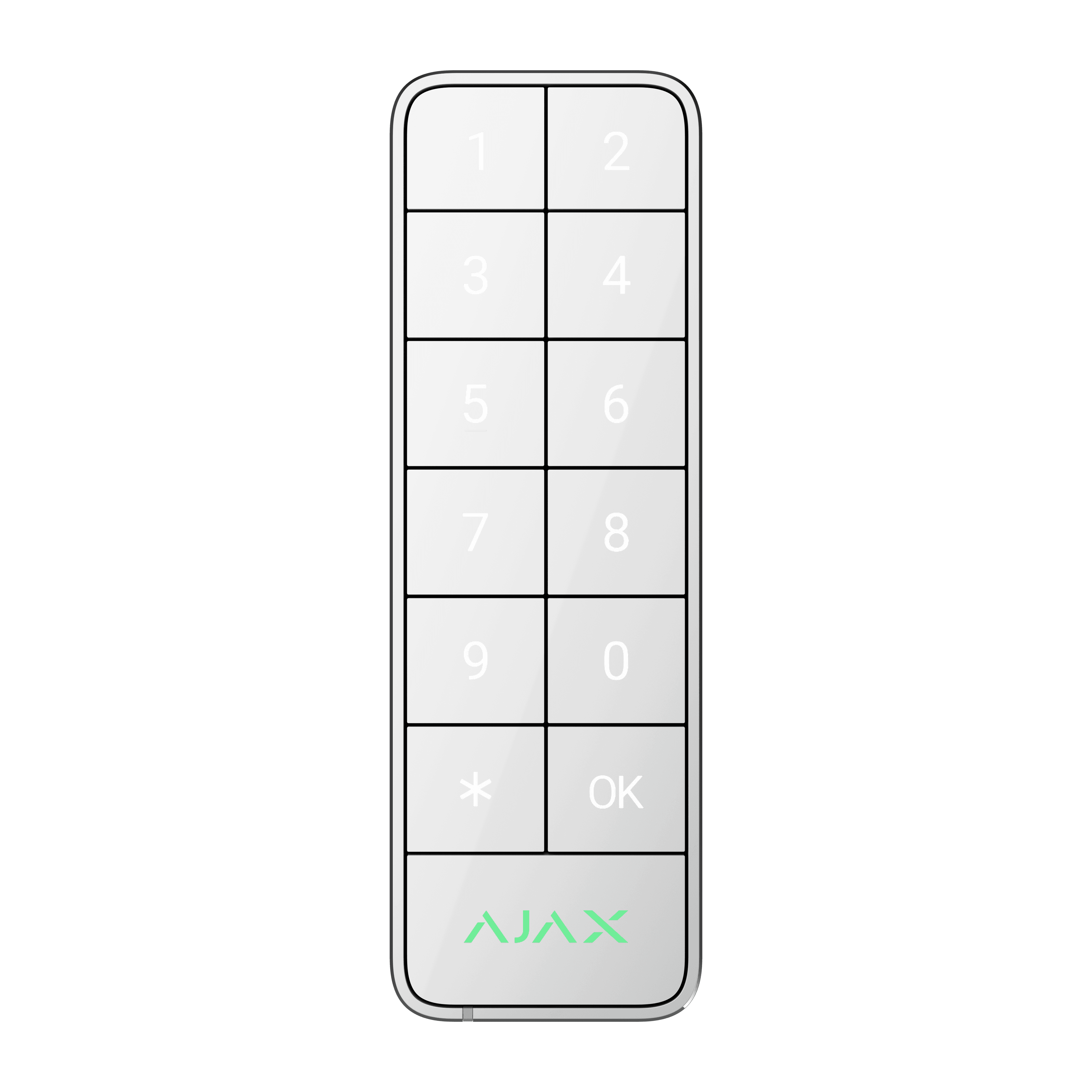 AJAX SUPERIOR FIBRA KeyPad Outdoor Fibra White