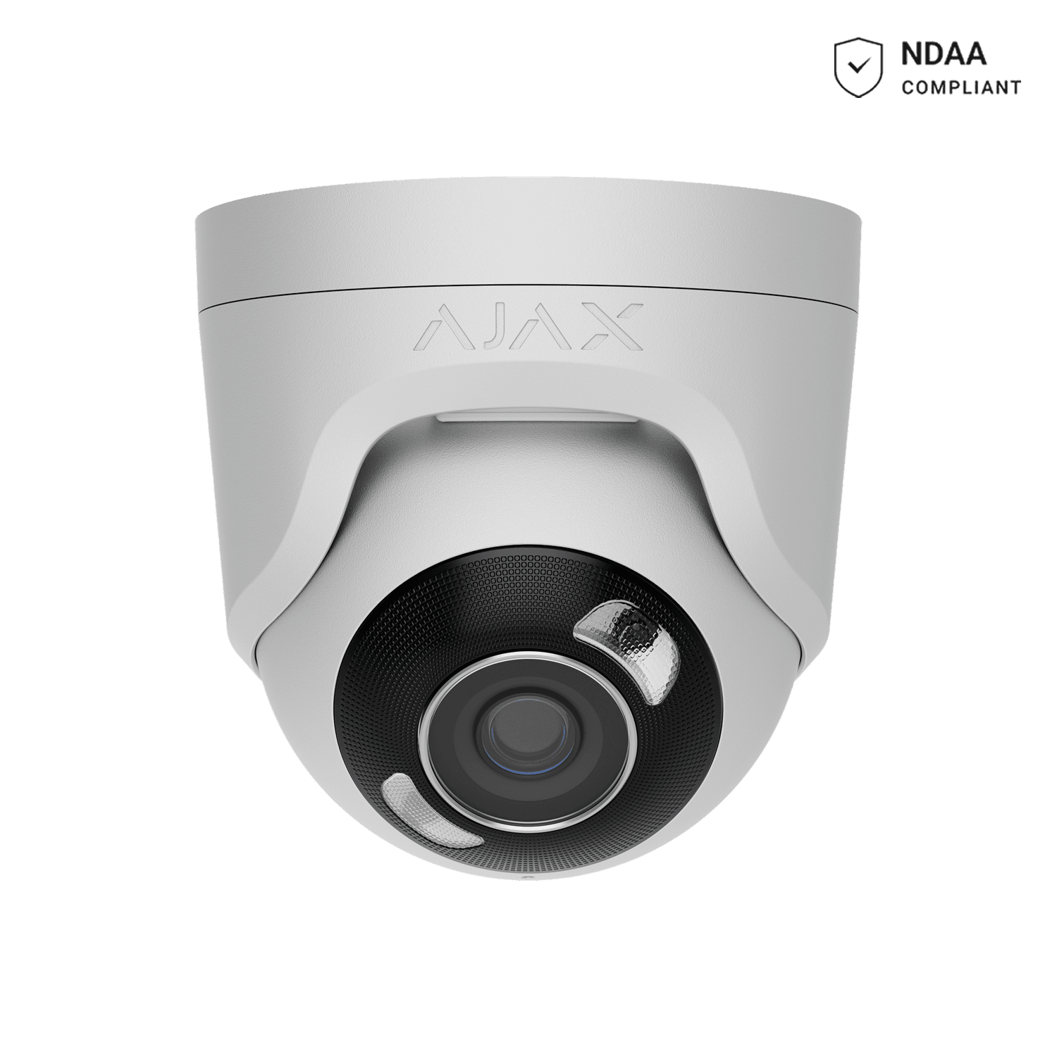 AJAX 8MP 2.8mm TURRET HL CAMERA WHITE