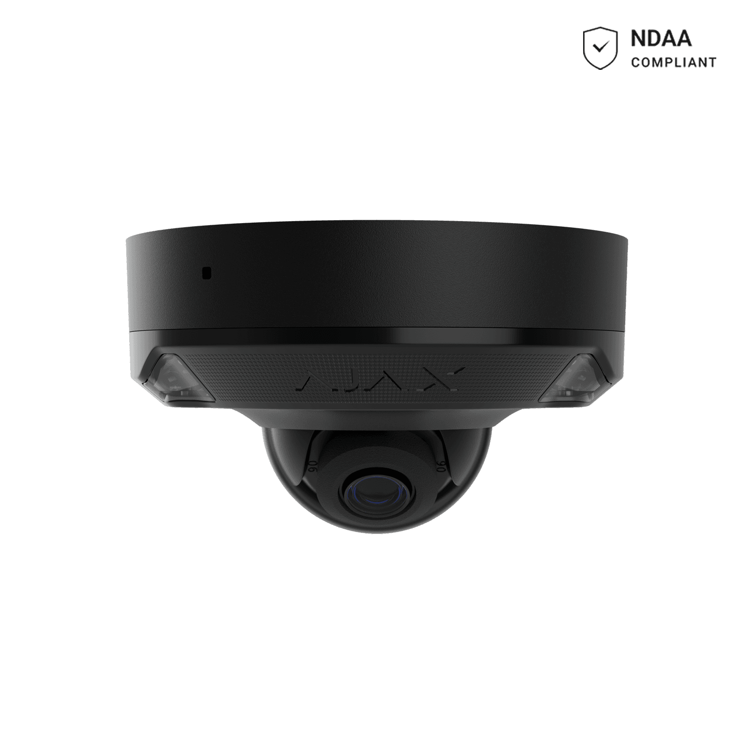 AJAX 8MP 2.8mm MINI DOME HL CAMERA BLACK