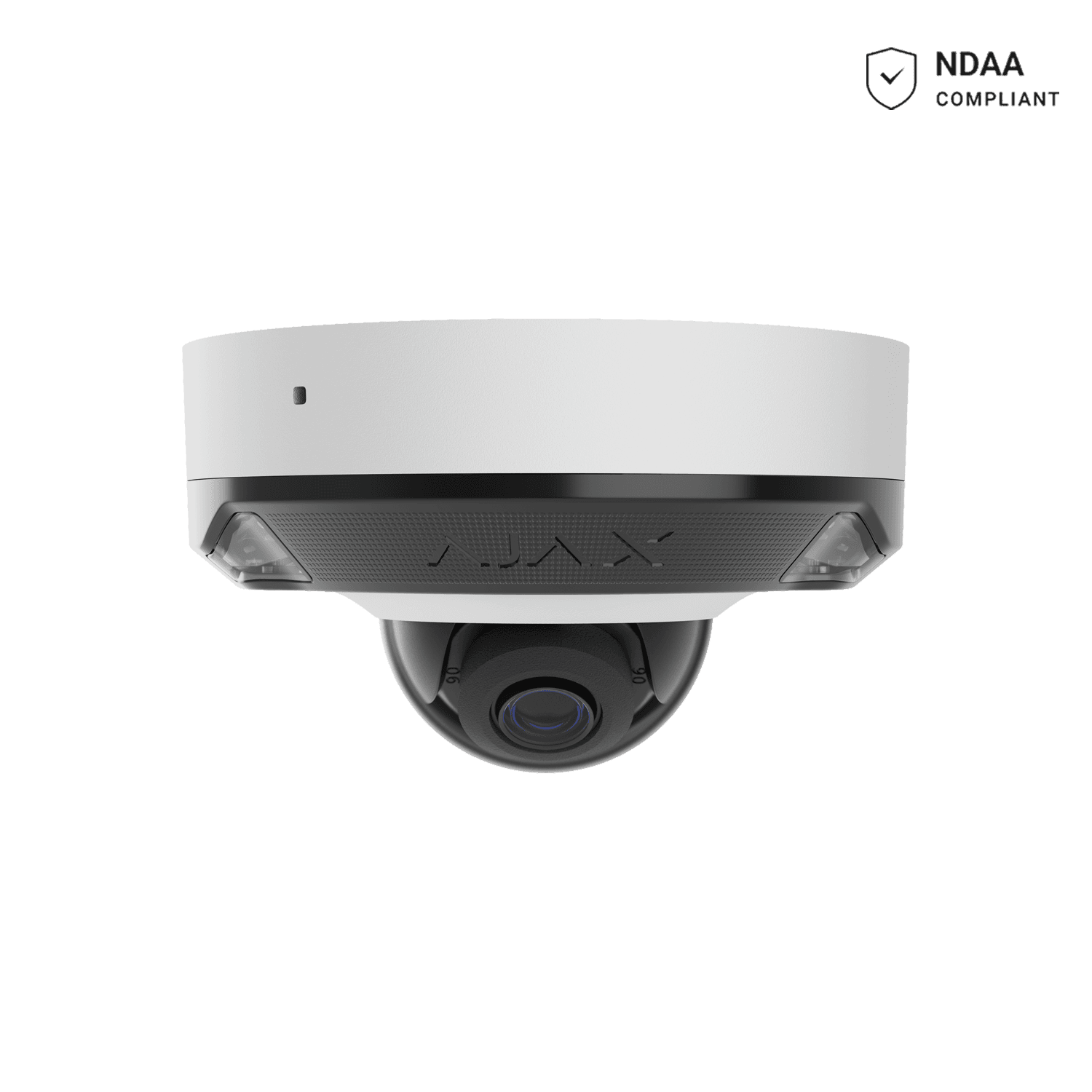 AJAX 8MP 2.8mm MINI DOME HL CAMERA WHITE