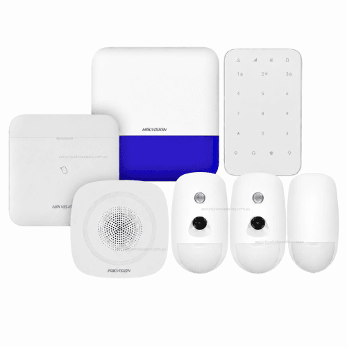 Hikvision AXPRO-KIT3DETECTORS-VIDEO AX PRO Hub Kit, 2 x PIR with Video Verification