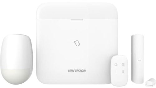 Hikvision DS-PWA96-Kit-WB AX PRO Alarm Security Kit – Control Panel, Reed, PIR + Remote
