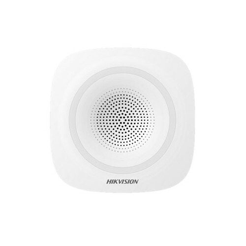 Hikvision AX PRO DS-PS1-I-WB Wireless Internal Sounder with 433MHz Two-Way Communication, Configurable Prompt Sound & LED Indicator, 3-Year Battery Life