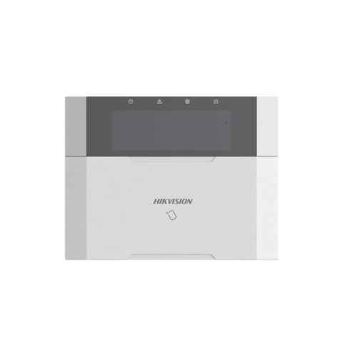 Hikvision DS-PK1-LRT-HWB LCD Keypad with Card Reader to suit Hardwired Alarm Controller