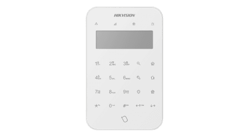 Hikvision DS-PK1-LT-WB AX Pro Wireless Keypad, LCD Screen (Black or White)