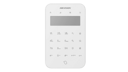 Hikvision DS-PK1-LT-WB AX Pro Wireless Keypad, LCD Screen (Black or White)