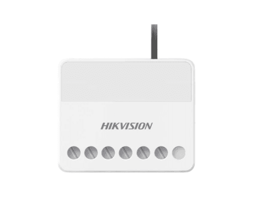Hikvision AX PRO DS-PM1-O1H-WB Wireless Wall Switch with 433MHz Two-Way Communication, AES-128 Encryption, 13A Relay Output