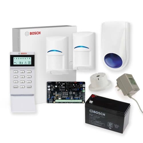 Bosch 2000 Series (8 Zone) Alarm Kit with Icon Keypad, 2 x Bosch Gen2 PIRS and Accessories