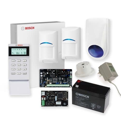 Bosch 2000 Series (8 Zone) Alarm Kit with Icon Keypad, 2 x Bosch Gen2 PIRS and IP Module