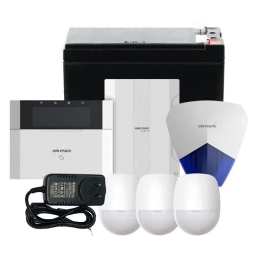 Hikvision KIT-PHA64 AX Hybrid Kit 1x Keypad, 1x Siren Strobe, 3x PIR Detector
