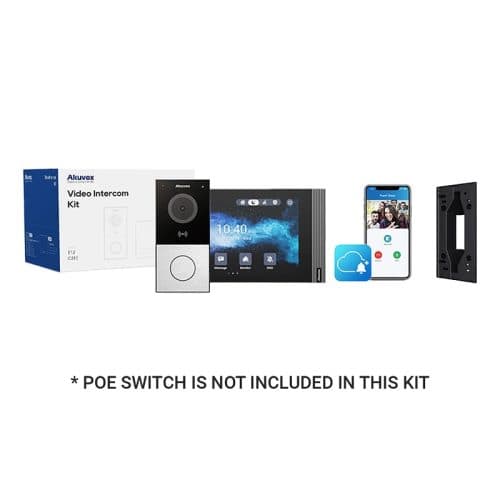 Akuvox IP Intercom Linux KIT (E12S and S562 with Angle Bracket)