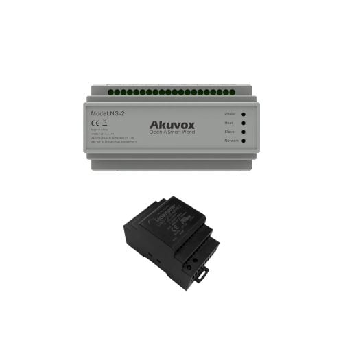 Akuvox NS-2 Long Distance 2-Wire Switch with Power Supply