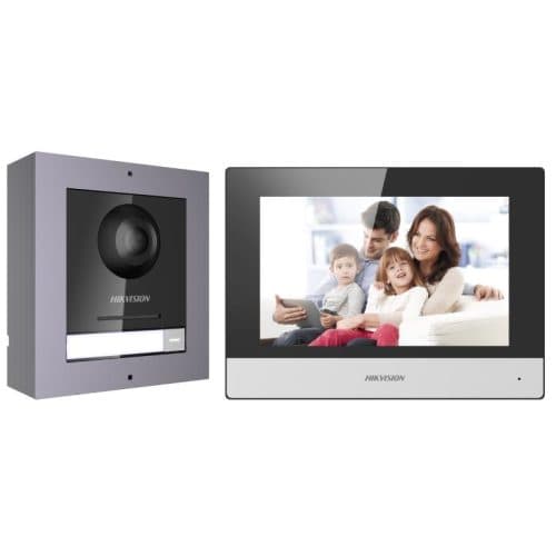 Hikvision Intercom DS-KIS602 2mp Kit, KD8003-IME1, KH6320, SURFACE Mount