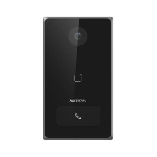 Hikvision Intercom DS-KV6133-WME1-SURFACE G2 2mp Villa Door Stn, Standalone capable, Wi-fi, Metal, Mifare, SURFACE