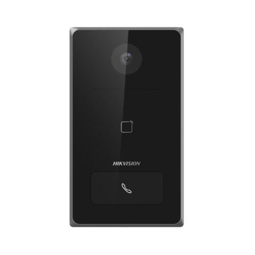 Hikvision Intercom DS-KV6133-WME1-SURFACE G2 2mp Villa Door Stn, Standalone capable, Wi-fi, Metal, Mifare, SURFACE