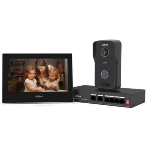 Dahua DHI-KTP03 Intercom Kit – IP Villa Door Station with Reader and Smartphone App