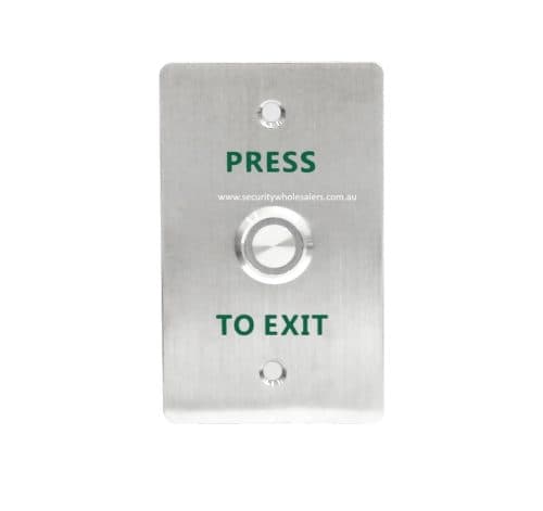 Akuvox EB11 Silver Mechanical Exit Button with LED