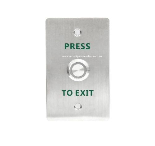 Akuvox EB11 Silver Mechanical Exit Button with LED