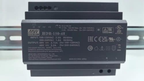 Hikvision DS-KAW150-4N 150W 48V Power Adapter with Short Circuit Protection, LED Power Indicator & Natural Air Cooling