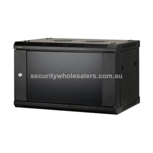Dahua DH-PFC200D-6U4D 19 Inch 6U Wall Mount Rack Cabinet Steel Black 600x450x372mm