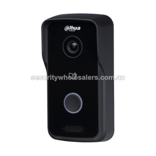 Dahua DHI-VTO2111D-P-S2 IP Villa Door Station 1MP PoE Surface Mount Single Button Black IP65