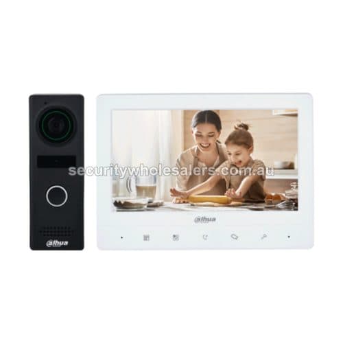Dahua DHI-KTA02M-V2 Video Intercom Kit 1.3MP 7-Inch Monitor IP66 IK07 Analog 4-Wire Door Station and Indoor Monitor