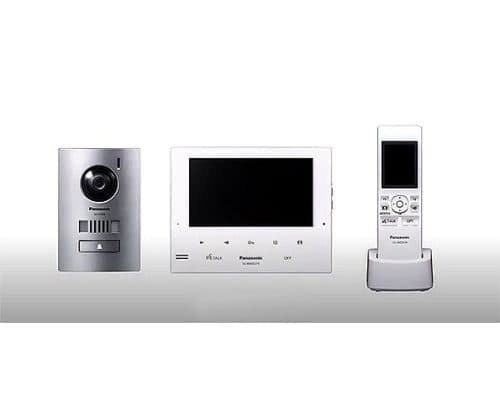 Panasonic VL-SWD275AZ-W (Replaces VL-SWD235AZ) 7″ Colour Video Intercom With Stainless Steel Door Station+ Wireless Handset
