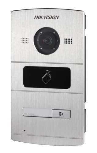 Hikvision DS-KV8102-IM Villa Door Station, 1 Button, Aluminium, PON, HD720P, IP65