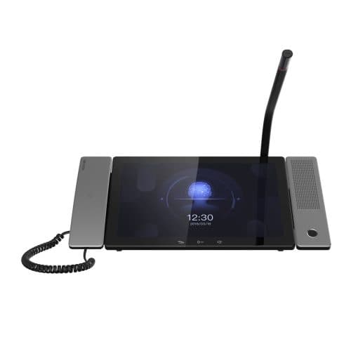 Hikvision DS-KM9503 2nd Gen Concierge Master Intercom Station, 10″ Screen, Camera, POE/12VDC