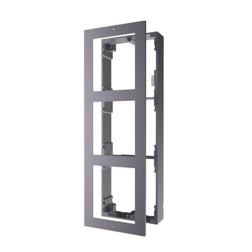 Hikvision Gen2 DS-KD-ACW3 Video Intercom Surface Mount Housing – 3 Module