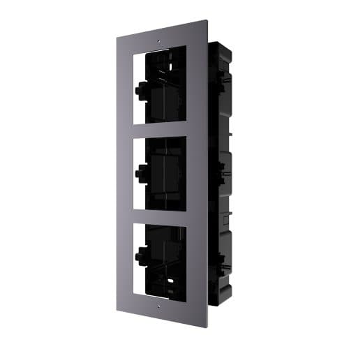 Hikvision DS-KD-ACF3 Gen2 Video Intercom Flush Mount Housing – 3 Module