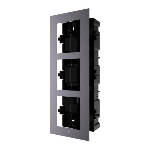 Hikvision DS-KD-ACF3 Gen2 Video Intercom Flush Mount Housing – 3 Module
