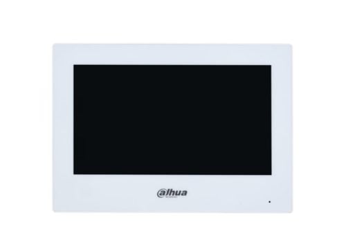 Dahua DHI-VTH2621GW-P 7-Inch IP Video Intercom Indoor Monitor with Touchscreen, PoE & Two-Way Audio
