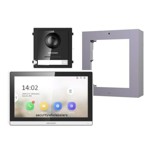 Hikvision Gen2 IP Modular Intercom Kit for Homes (Surface Mount)