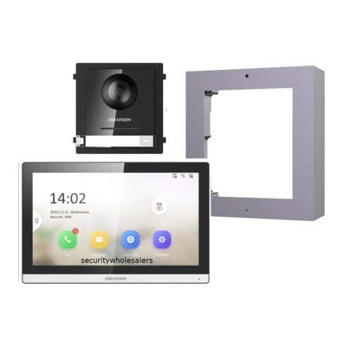 Hikvision Gen2 IP Modular Intercom Kit for Homes (Surface Mount)
