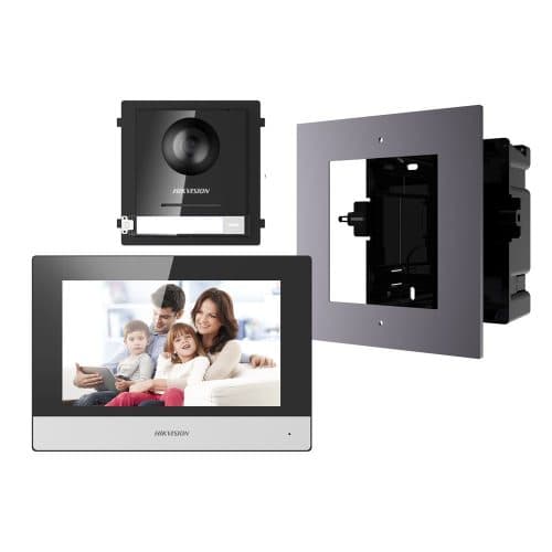 Hikvision Gen2 IP Intercom Kit for Homes (Flush Mount)