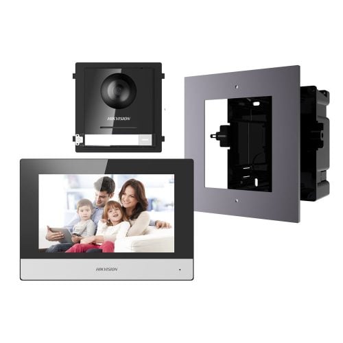 Hikvision Gen2 IP Intercom Kit for Homes (Flush Mount)