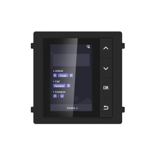 Hikvision DS-KD-DIS Gen2 Intercom, Door Station Name Scroll Module