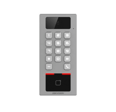 Hikvision DS-K1T502DBWX-C Access Control Terminal Keypad with Camera & Intercom