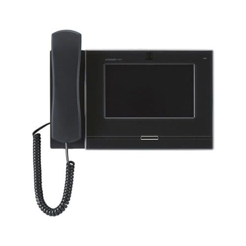 Aiphone IX-MV7-HB IX 2 Series 7″ Master Intercom Station with Handset, Black