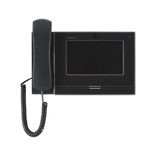 Aiphone IX-MV7-HB IX 2 Series 7″ Master Intercom Station with Handset, Black