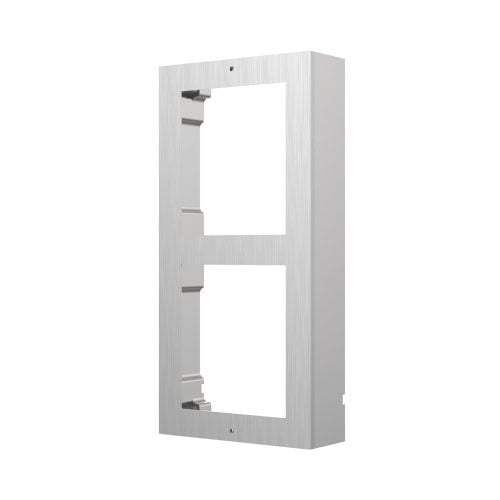 Hikvision DS-KD-ACW2/S 2nd Gen Intercom Double Gang Housing, Surface Mount, Stainless Steel
