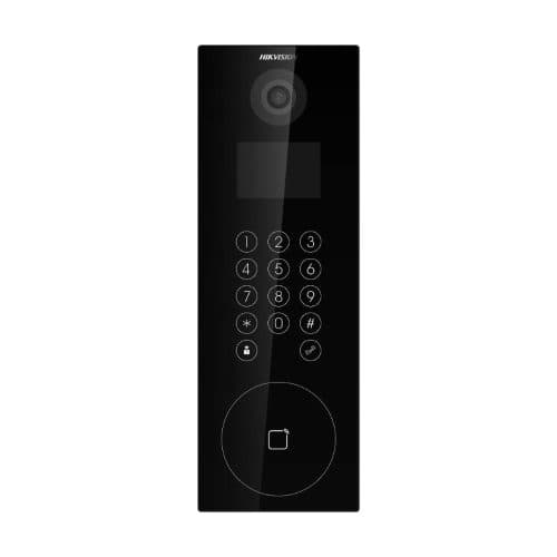Hikvision DS-KD8103-E6 2nd Gen Intercom Apartment Door Station, IP65, Plastic, Black