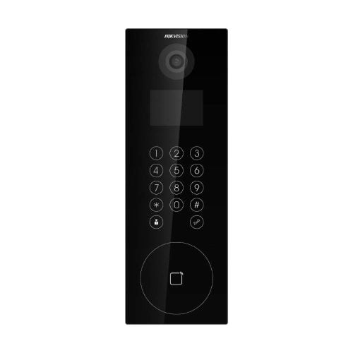 Hikvision DS-KD8103-E6 2nd Gen Intercom Apartment Door Station, IP65, Plastic, Black
