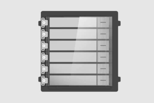 Hikvision Gen2 DS-KD-KK/S Video Intercom Nametag Module (Stainless Steel)