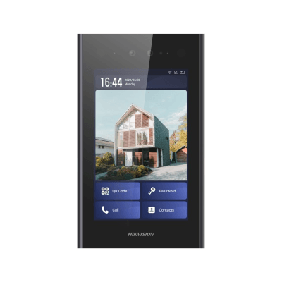 Hikvision Intercom, 8″ Facial Door Station, 2.5D Curved Screen, 10K Faces *SpOrd*