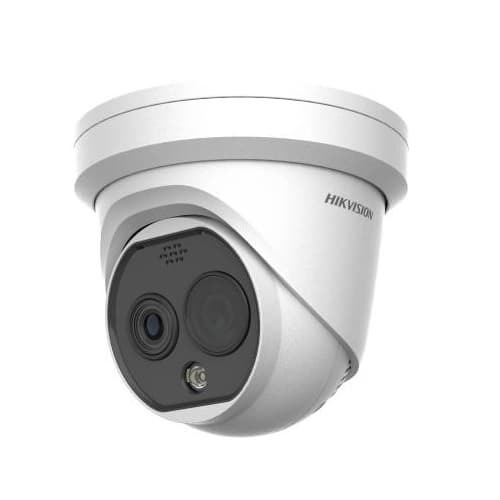 Hikvision Heat Pro DS-2TD1228T-2-QA 4mp BI-SPECTRUM Fire & Smoke, Turret Camera, 2.1mm, 2.2mm, IR 15m