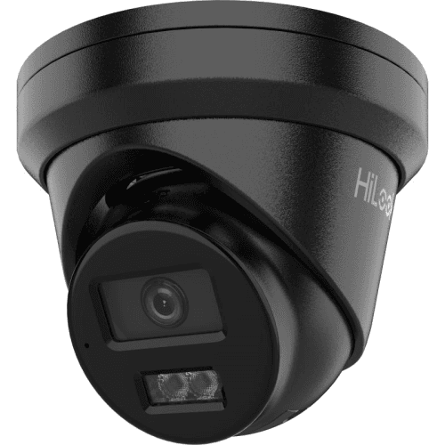 HiLook by Hikvision 6MP IPC-T363H-MU Acusense Turret IP Camera with Mic Colour Night BLACK