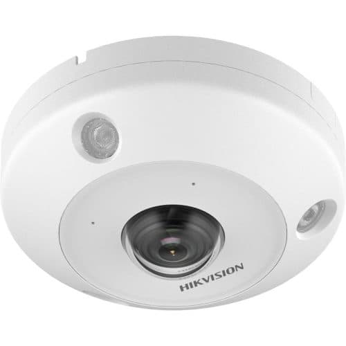 Hikvision DS-2CD6395G1E-IVS 9MP Fisheye Network Camera 360° Panoramic, IR, Heat Map, IK10, IP67